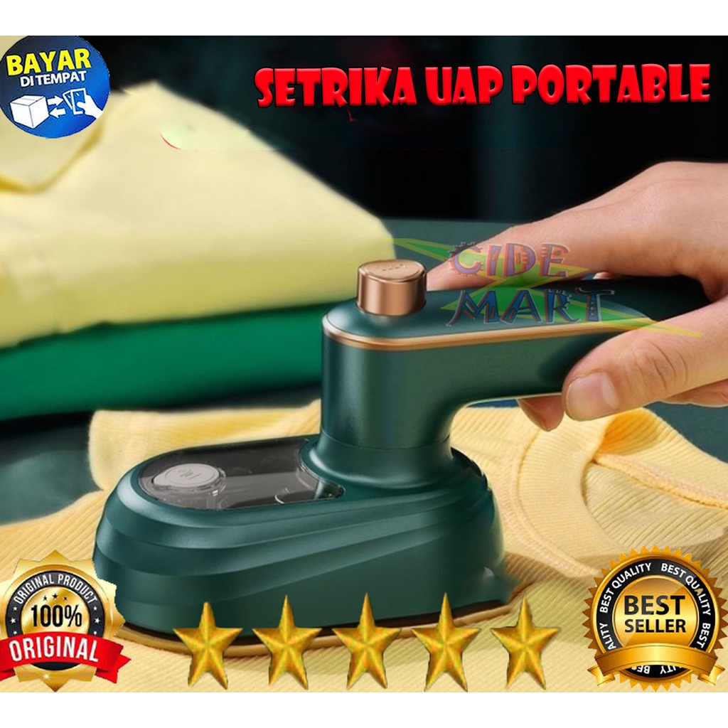 MC Setrika Uap Portable and Foldable / Setrika Travel / Setrika Mini Portable Cepat Panas