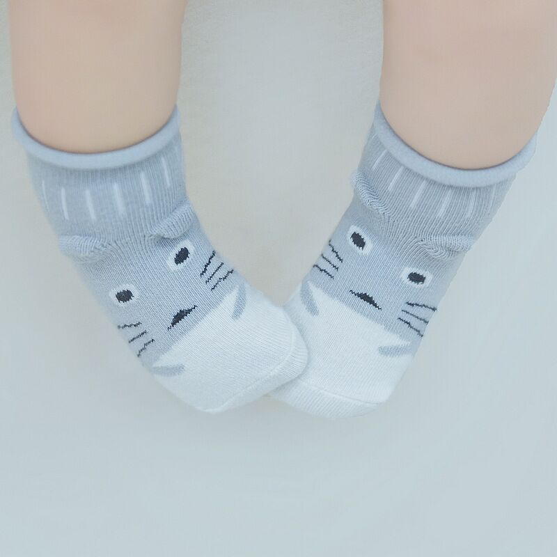 Kaos Kaki Bayi Newborn Model Boneka 3d Lucu Baby Socks Prewalker Anti Slip BB01