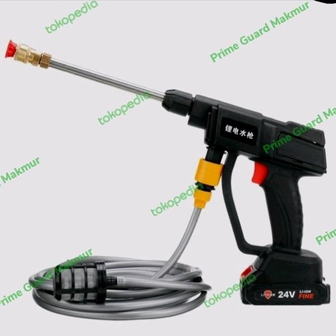 Alat Cuci Mobil/Motor ,Cuci Steam 24V, Pakai Baterai