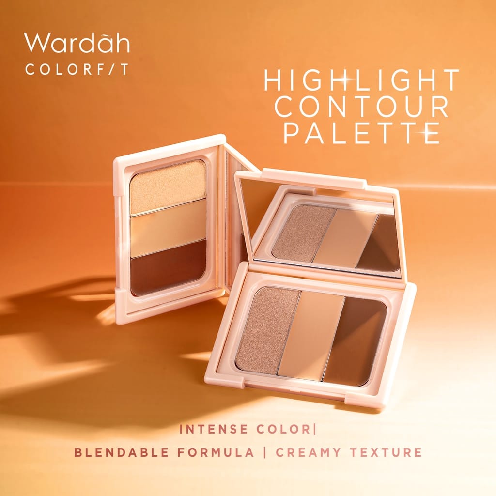 Wardah Colorfit Highlite Contour Pallete