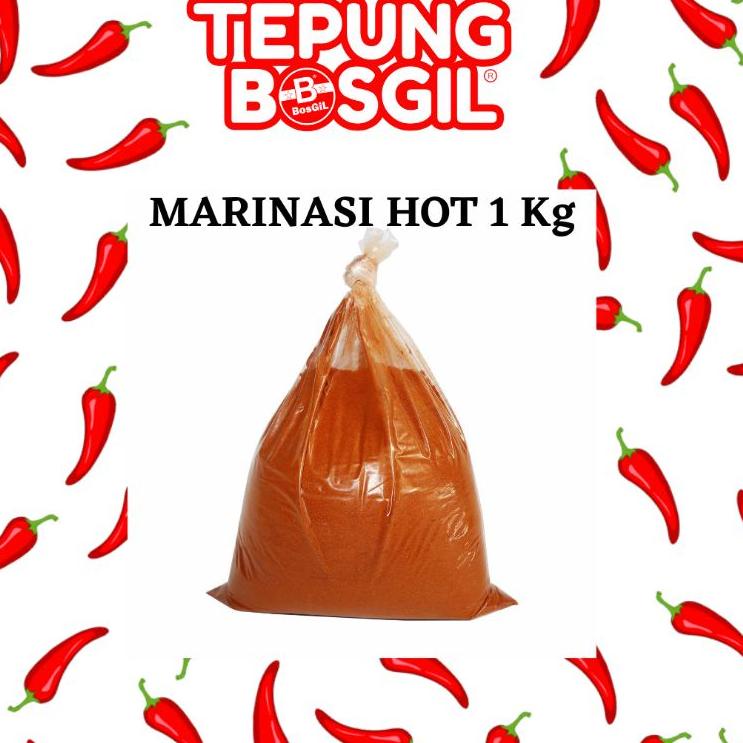 

➢ Bumbu Marinasi Premium Fried Chicken Extra Hot 1 kg ☂