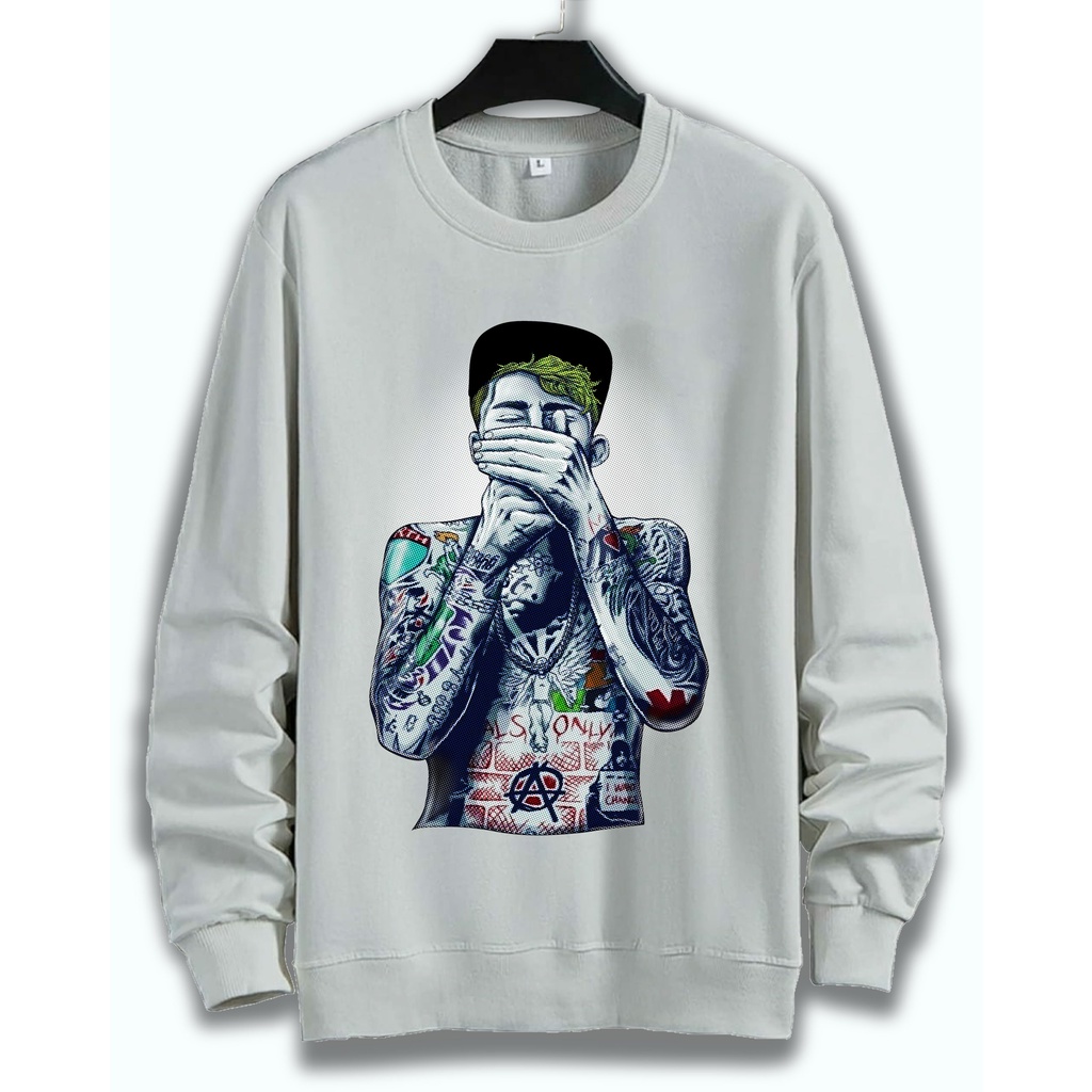 SWEATER UNISEX FULLTATO PRIA DAN WANITA SWEATER JUMBO