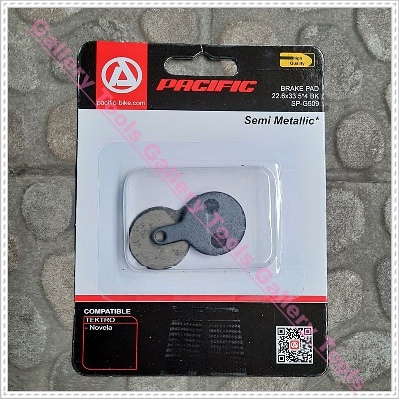 Kampas Rem Cakram Disc Brake Pads PACIFIC SP-G509 model bulat Sepeda aksesoris sparepart