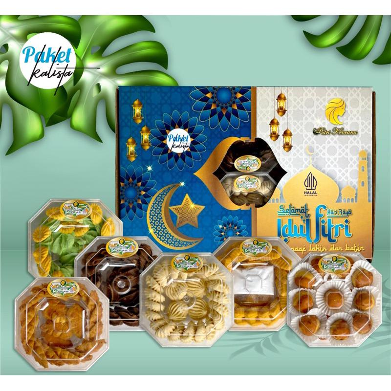 

Kue Paket Lebaran EKONOMIS isi 6 Toples Best Seller