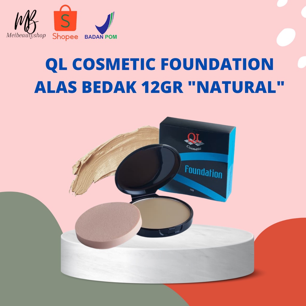 Ql Cosmetic Foundation NATURAL- 15 gr