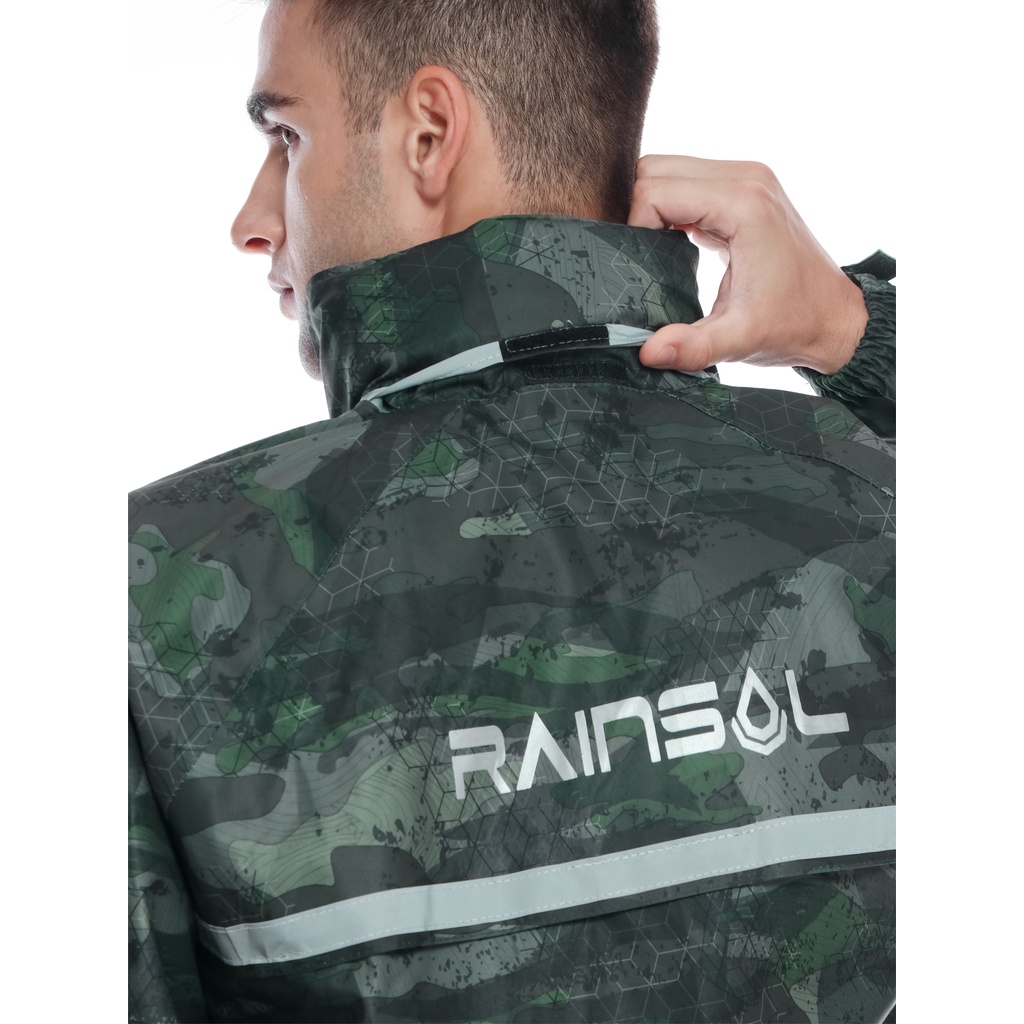 Rainsol Heavy Duty Z-pro | Jas Hujan Pengendara Motor | Double Sleting