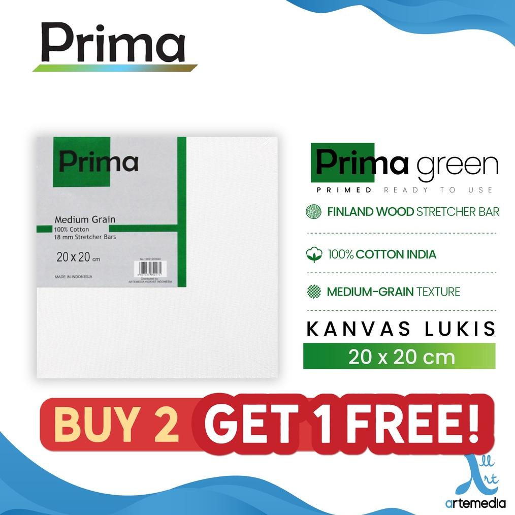 

Kanvas Lukis Prima Green 20x20cm Cotton Canvas