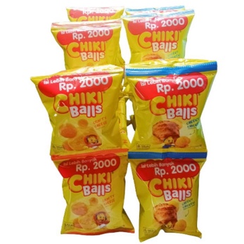 CHIKI BALLS  / 1 RENCENG ISI 10 PCS