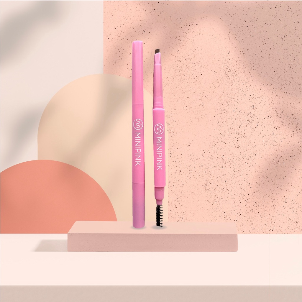 MINIPINK Waterproof Automatic Eyebrow Pencil for Long-Lasting Brows