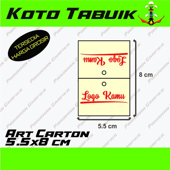 

Hang Tag Lipat 5,5x8 cm