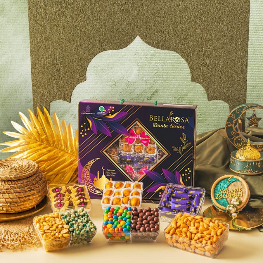 PAKET KUE LEBARAN BELLAROSA DANTE SERIES / KUE KERING BELLAROSA