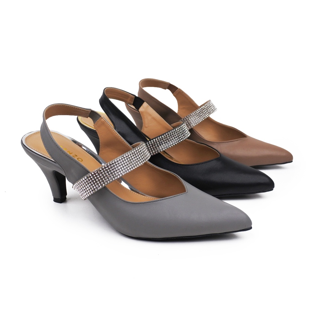 CLARENZO LAUDIA DF02 _ Heels Sandal Wanita Heels