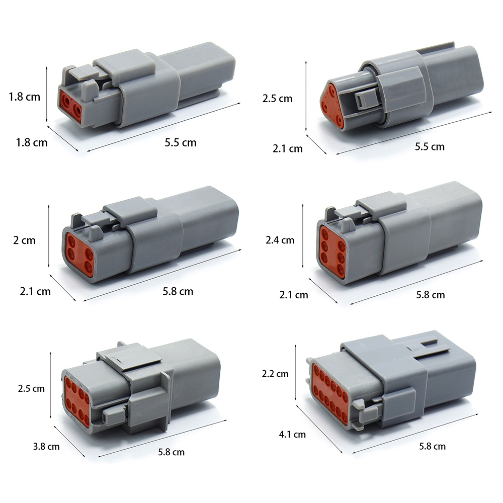 Duetsch Connector Konektor DT Waterproof Anti Air Otomotif