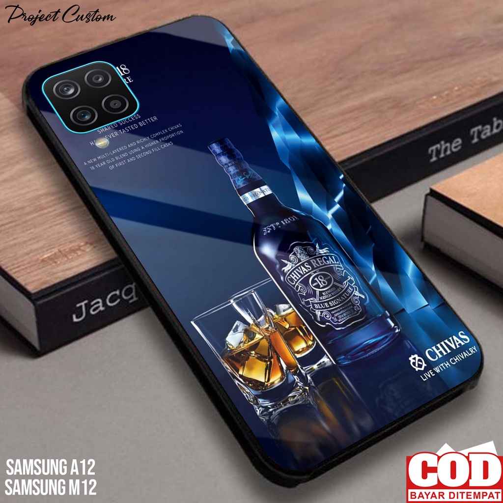 Case Samsung A12 / Samsung M12 - Casing Hp Samsung A12 / Samsung M12 Terbaru [ JD-05 ] Softcase Glass - Silikon Hp - Kesing Hp - Mika Hp - Pelindung Hp - Cover Hp