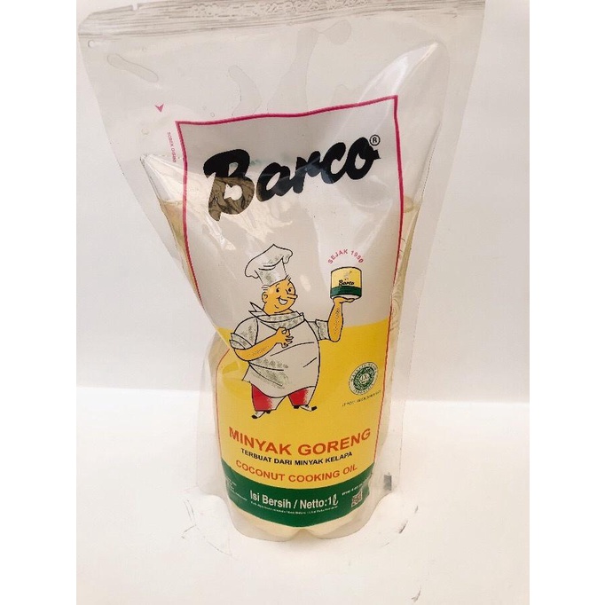 

Barco Minyak Goreng dari minyak kelapa / Coconut Cooking Oil 1L