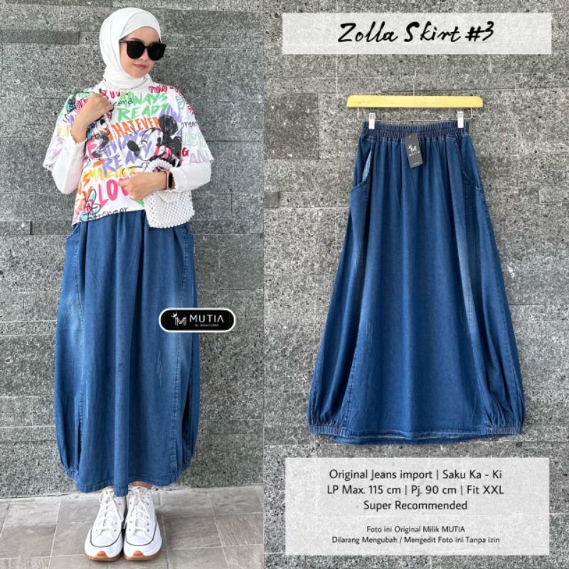 ZOLLA SKIRT #3 ORI MUTIA | Original Jeans Import