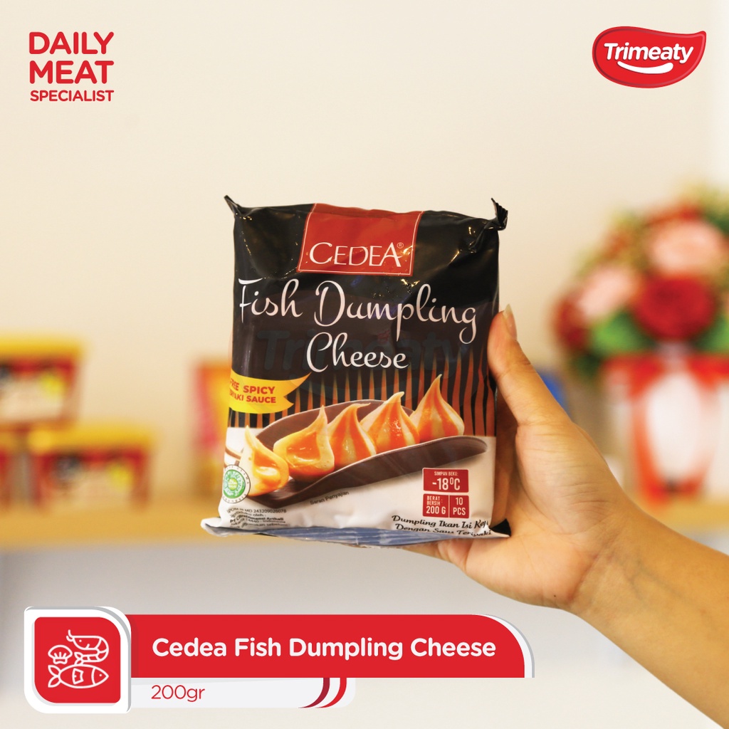 

Cedea Fish Dumpling Chesee - 200gr