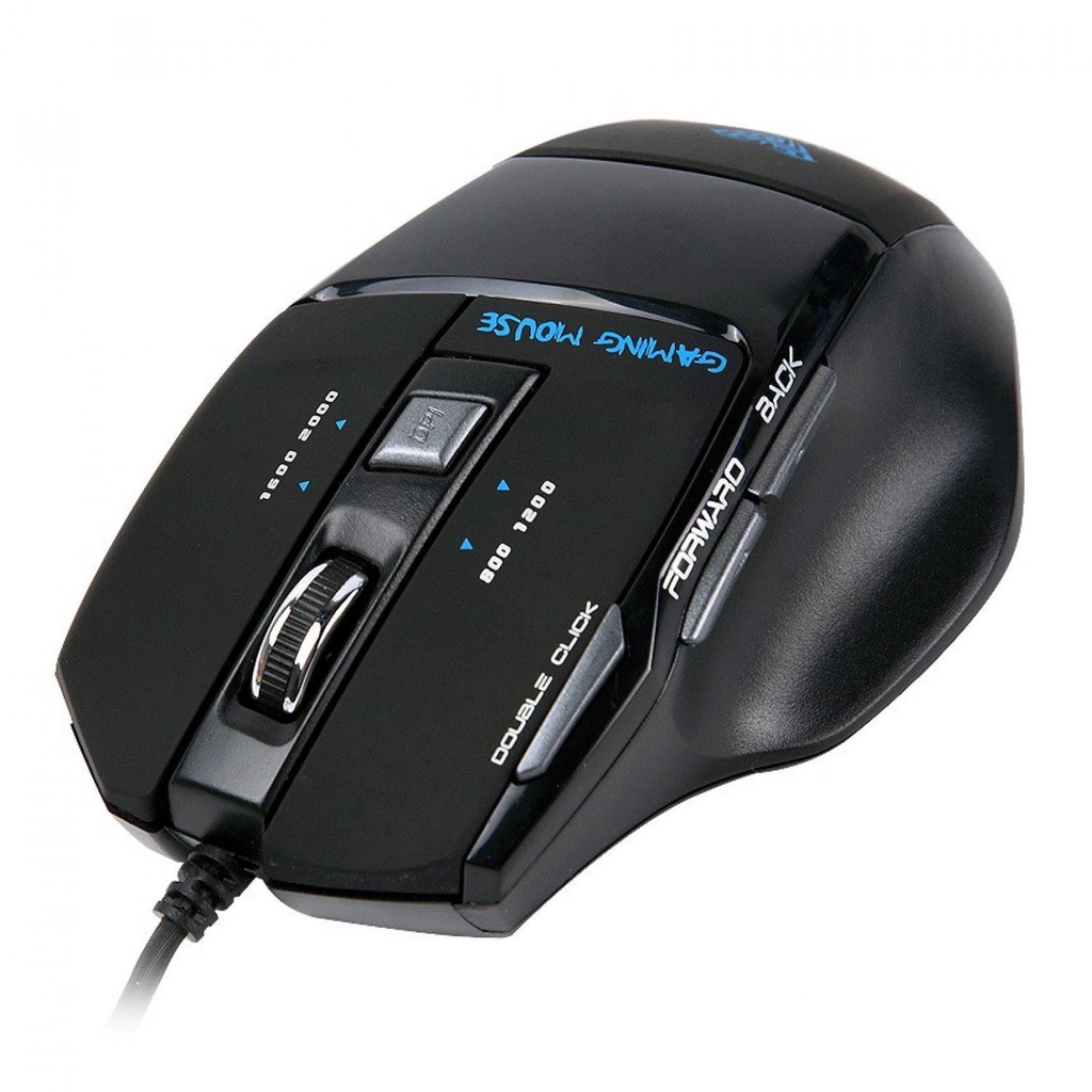 Aula Regecide Wired Gaming Mouse Kabel 2000 DPI - Black