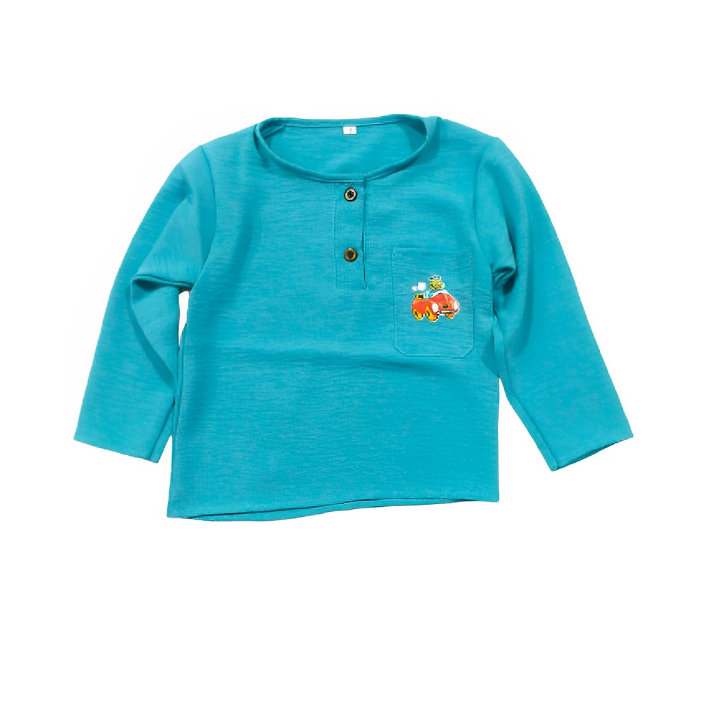 CIAHAW-02 Atasan Kaos Cottun Cringkel Unisex 1-7Tahun DTF PRINT DIGITAL