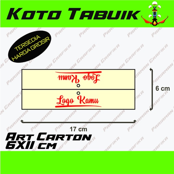 

Hang Tag Lipat 17x6 cm