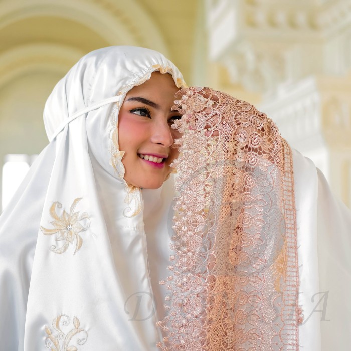 DIONISIA ENISA MUKENA LUNA MAYA DEWASA RENDA BORDIR TERBARU 2020