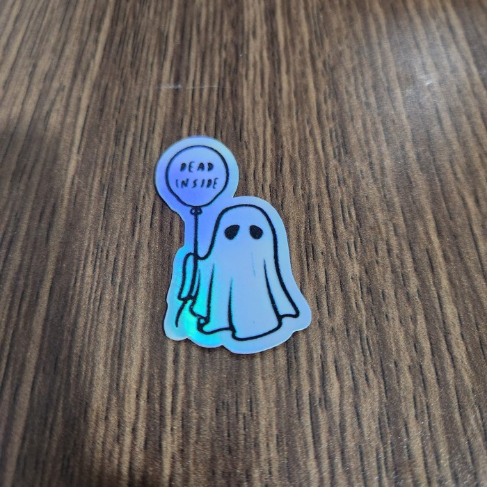 

Sticker Hologram Anime - PSH1558 - Ghost