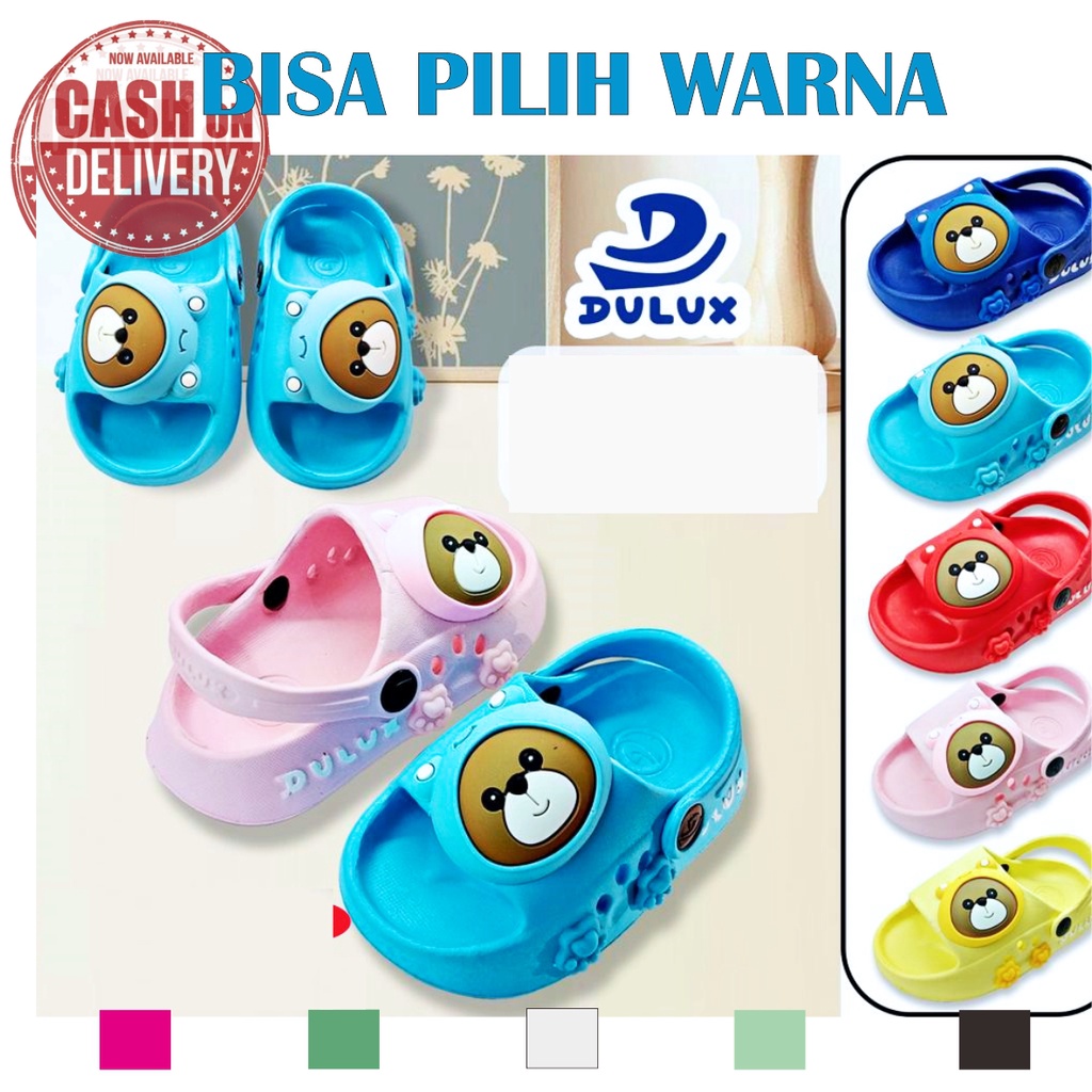 sepatu Anak Slip On Wanita motif vita cantik Dulux BX-205 (20-25)