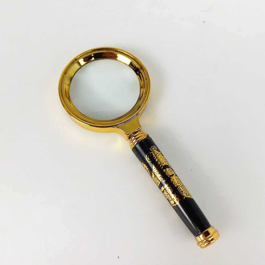 (BISA COD) FTIHSHP Kaca Pembesar Handheld Magnifying Hand Lens Magnifier 60 mm