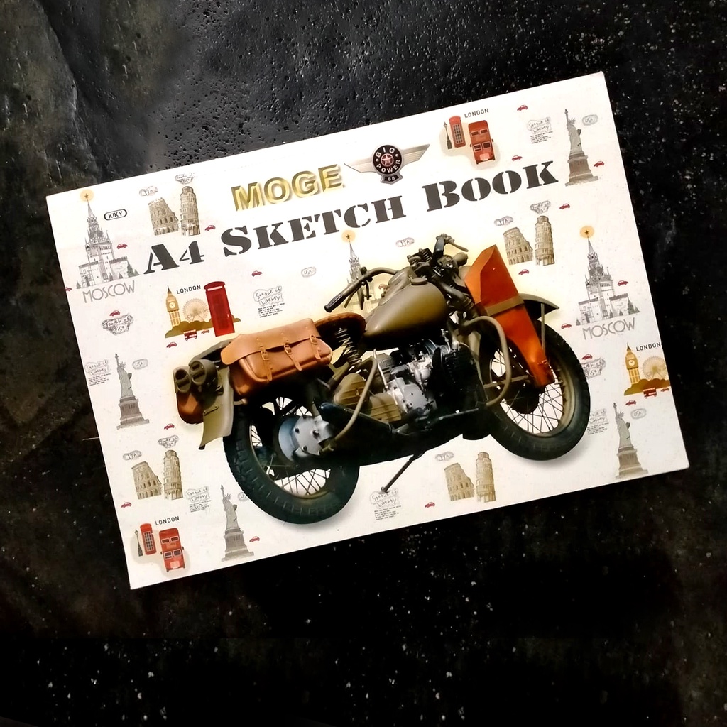 

Buku Gambar / Sketchbook Kiky ukuran A4