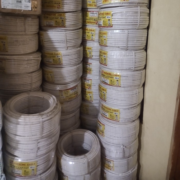Terlaris Kabel Nym 3X2.5 Supreme 50 Meter