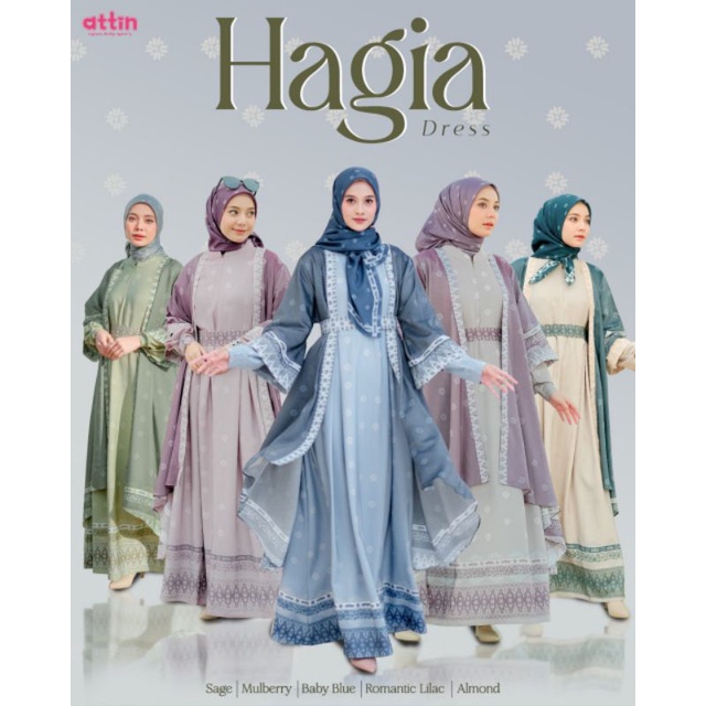 Hagia dress & koko Atalla by Attin