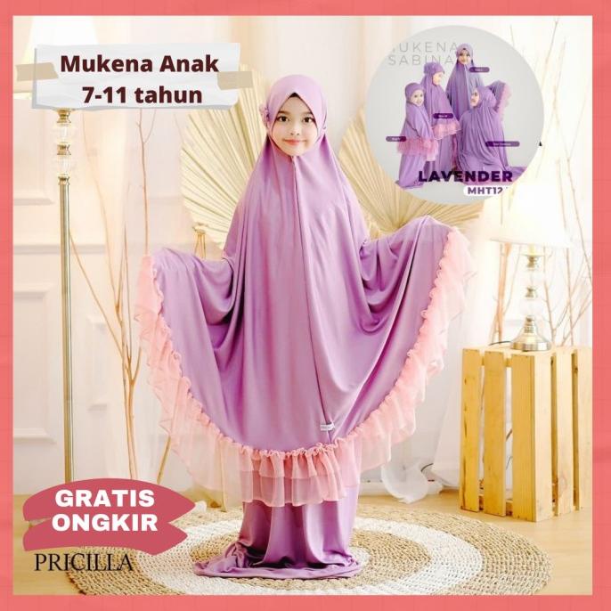 Mukena Anak 1-12 tahun Rukuh Mukenah Anak Adem