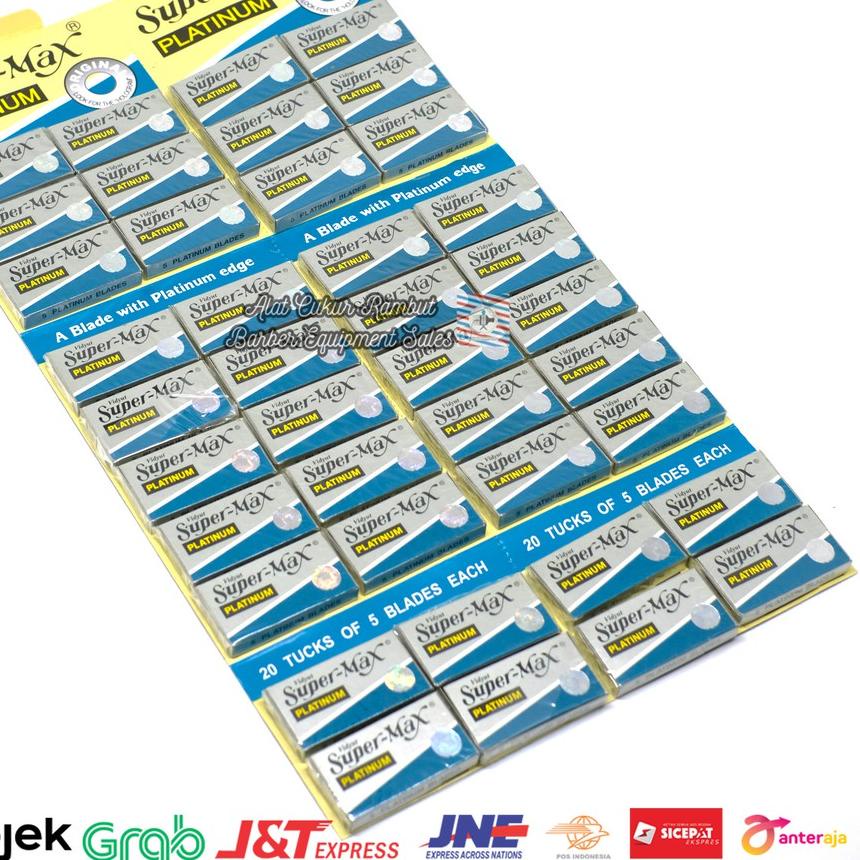 ✪ Silet Supermax Silet Super Max Platinum Silet  Silet Pangkas Rambut ➮