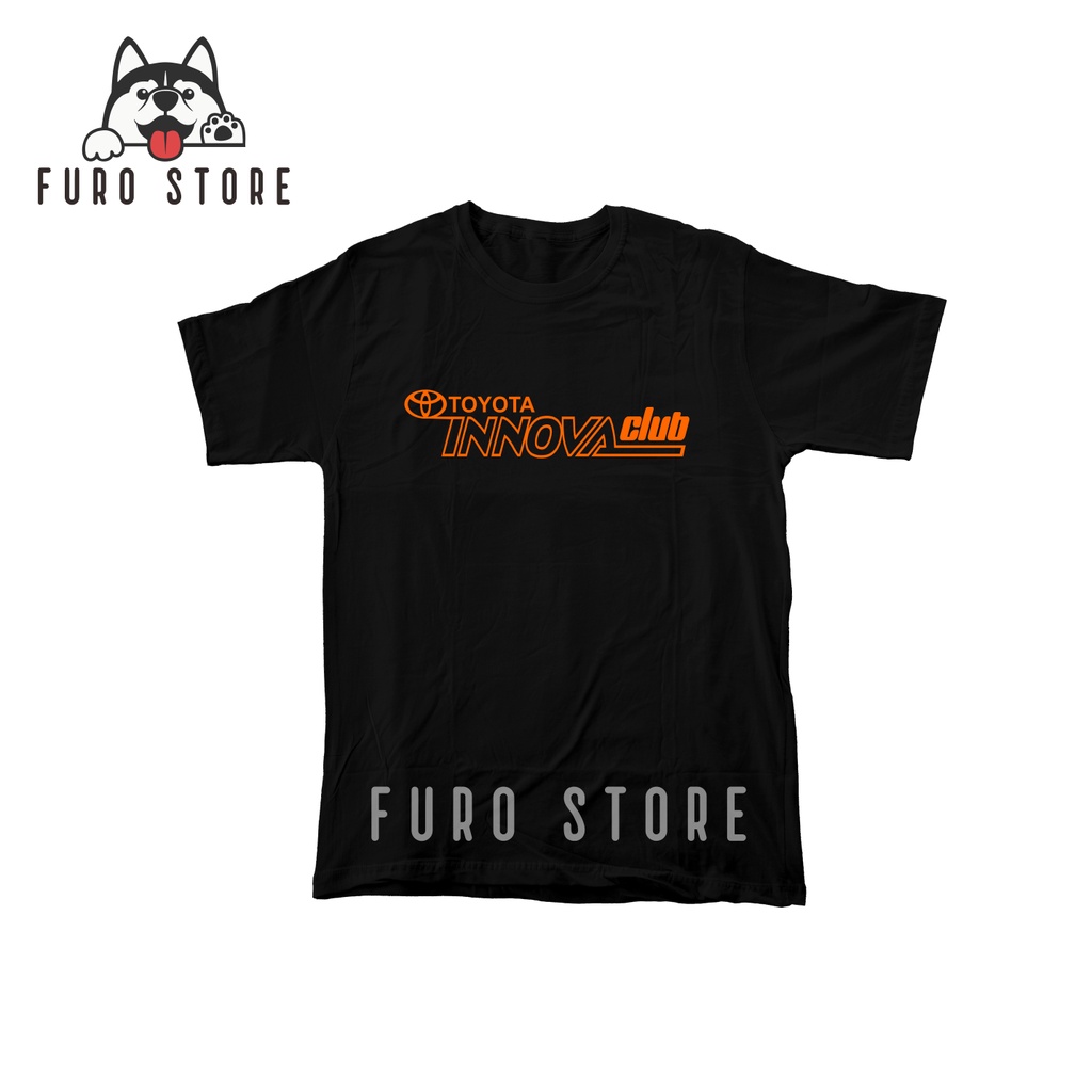 Kaos Toyota Kijang Innova Club Community Lengan Pendek Bahan Katun Combed 30s - Furo Store