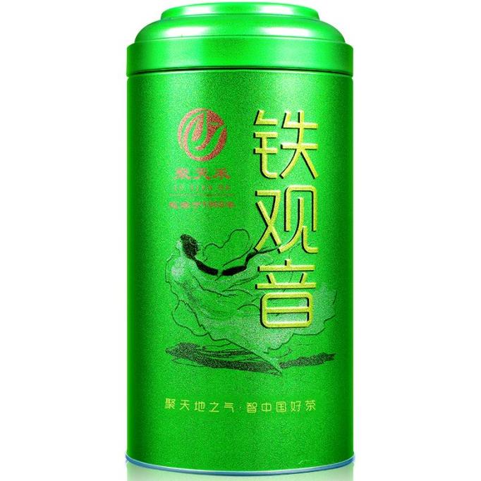 250 Gr Chinese Tea Teh Cina Kemasan Kaleng Tie Guan Yin Cha Green Tea