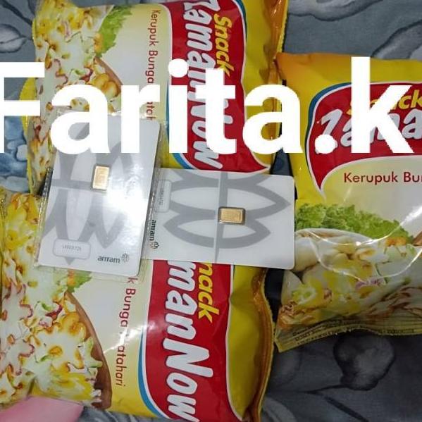 

♡ Snack zaman now / snack jaman now / snack berhadiah / emas ➩