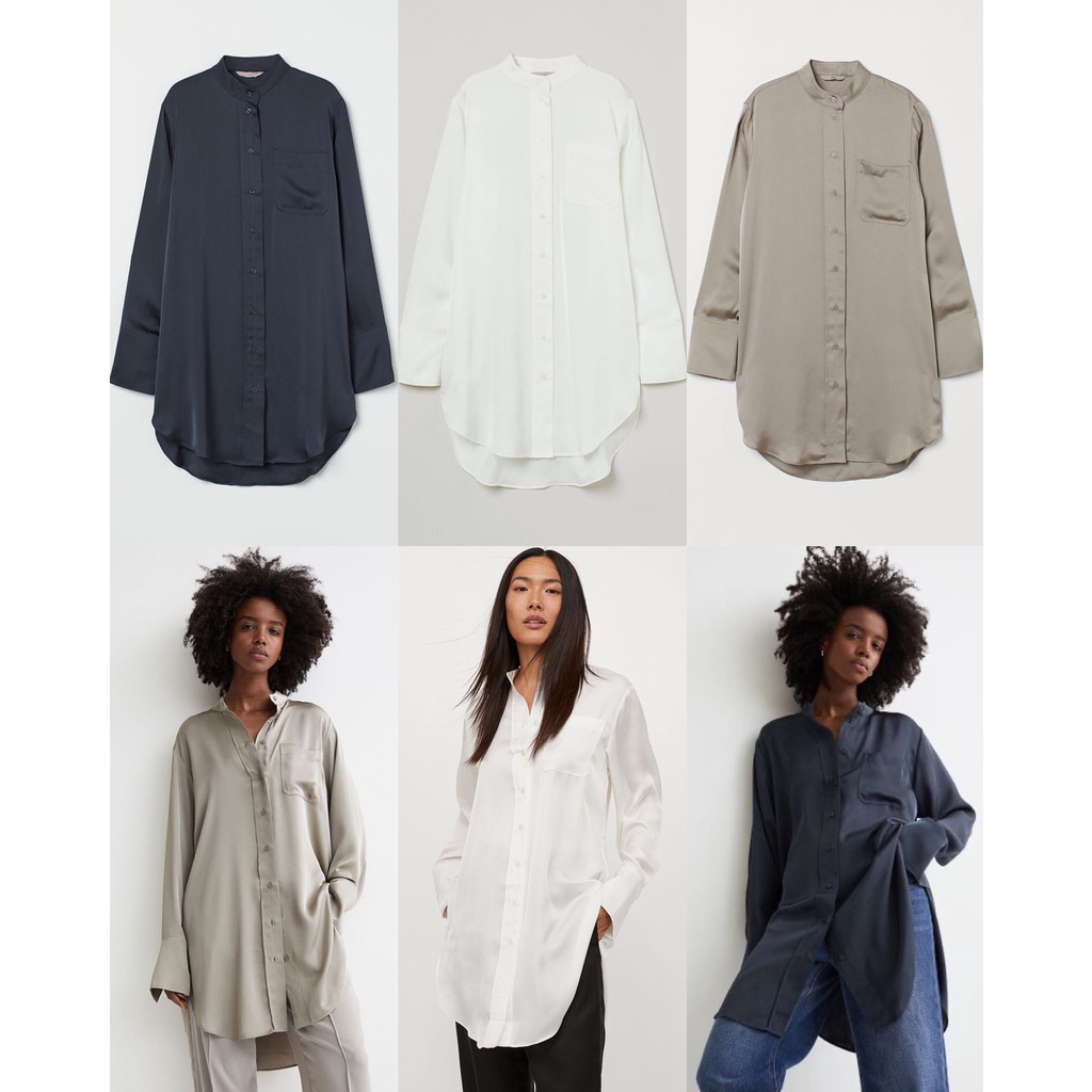 H&amp;M Oversized Tunic Shirt