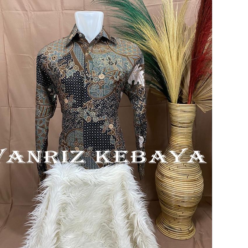 ▲ KEMEJA PANJANG BATIK / KEMEJA BATIK KEBAYA / KEMEJA BATIK LENGAN PANJANG / BATIK LENGAN PANJANG / 