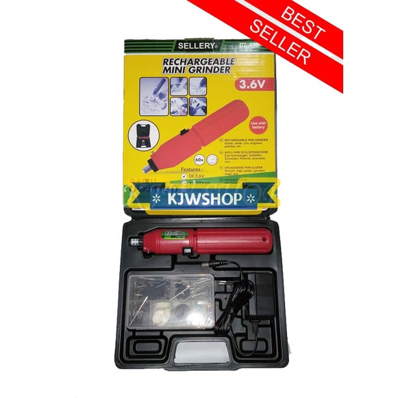 Mini Drill Bor Rechargeable Mini Grinder Gerinda mini 60 Pcs Set SELLERY Rotary Mini Drill Sellery B
