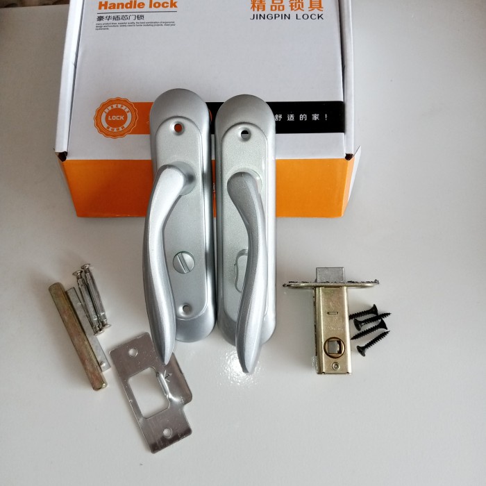 Terlaris Kunci Pintu Kamar Mandi A 1230 Sp / Kunci Alumunium / Handle Pintu