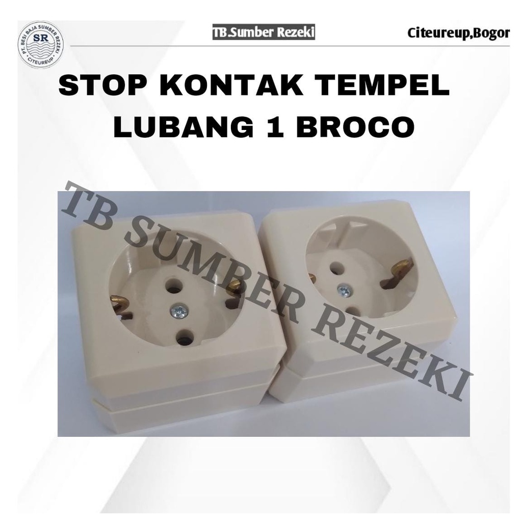 Stop Kontak Tempel Broco