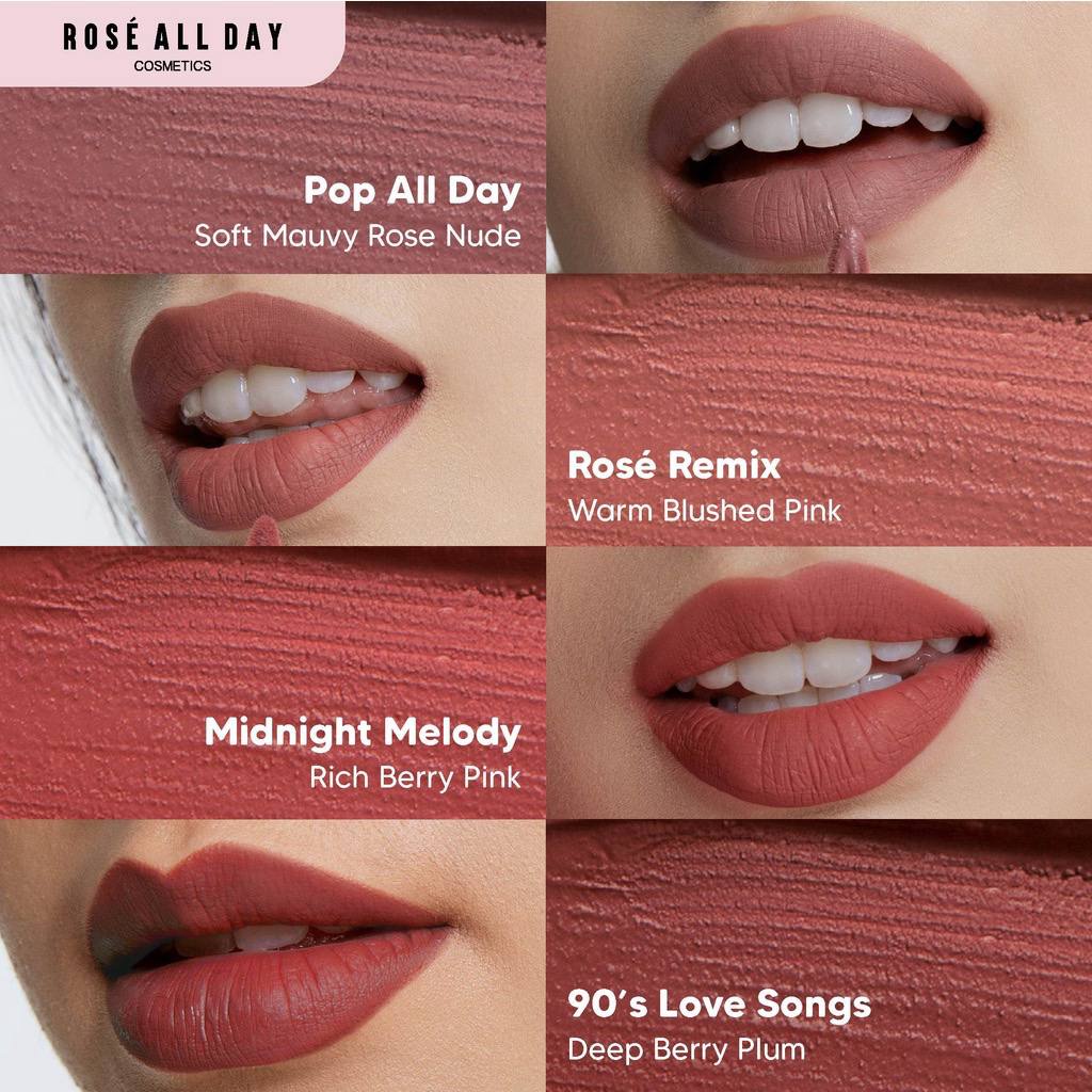 ROSE ALL DAY Lip Mousse Records ORIGINAL | allaboutface