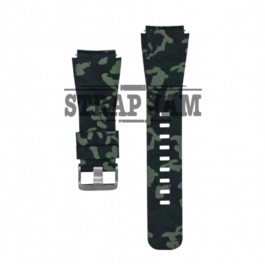 Camo Strap Garmin Forerunner 265 46mm - Tali Jam 22mm Army Camoflauge