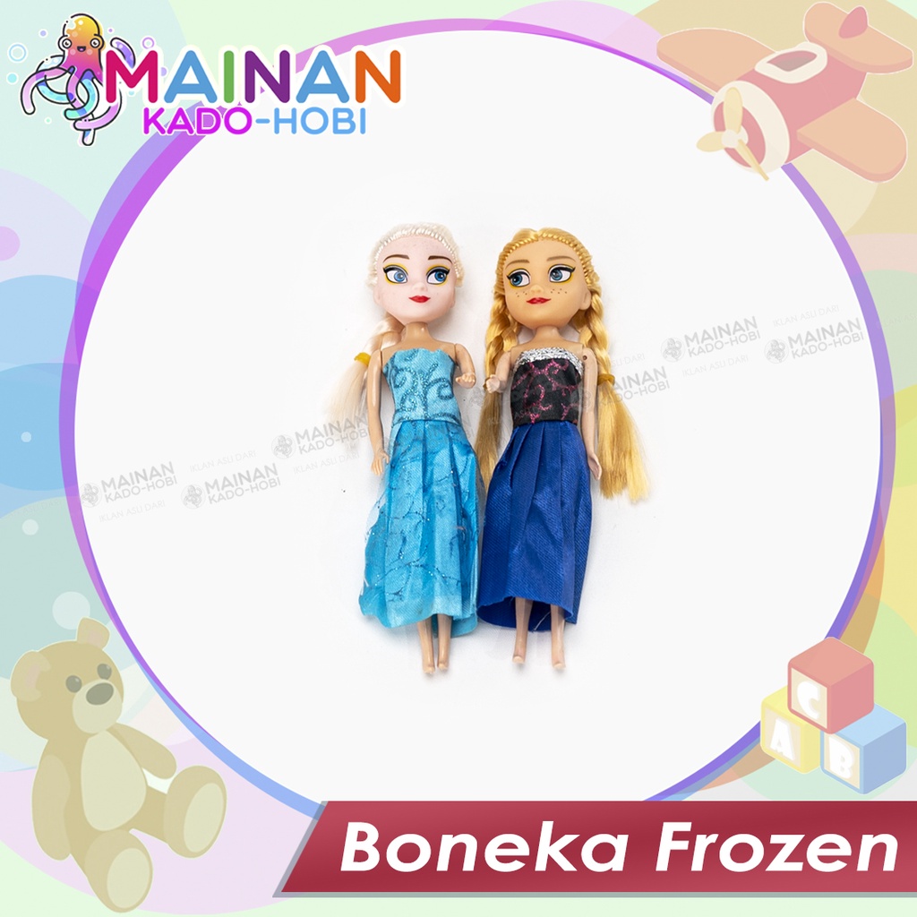 HADIAH KADO MAINAN ANAK PEREMPUAN BONEKA BARBIE KARAKTER FROZEN