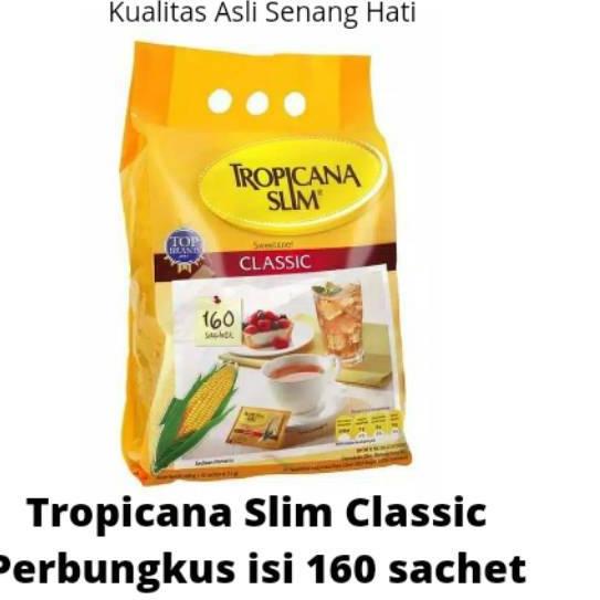 

۞ TROPICANA SLIM SWEETENER CLASSIC 160 SACHET GULA ➼