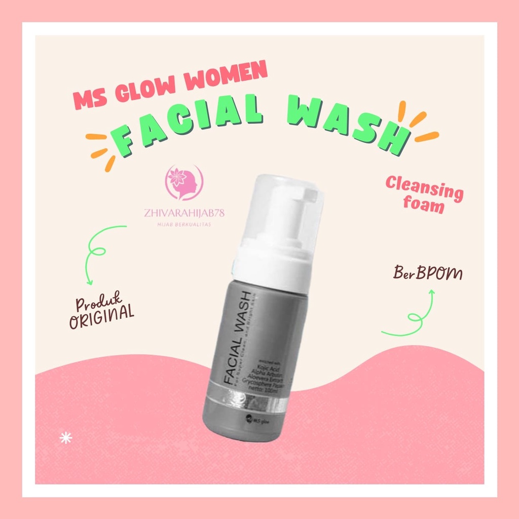 Ms glow / Facial Wash MS Glow Original / Facial Wash Ms Glow Whitening Acne Luminous Ultimate / Faci