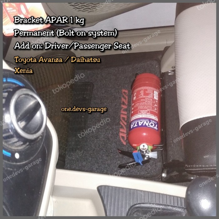 Terlaris Apar Bracket Dudukan Apar Di Kaki Jok Mobil Toyota Avanza Daihatsu Xenia