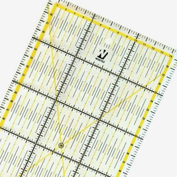 

Penggaris Jahit - Quilting Ruler Ac 60 - Penggaris Pola Jahit 15X60 Cm