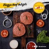 

Beef patty burger wagyu