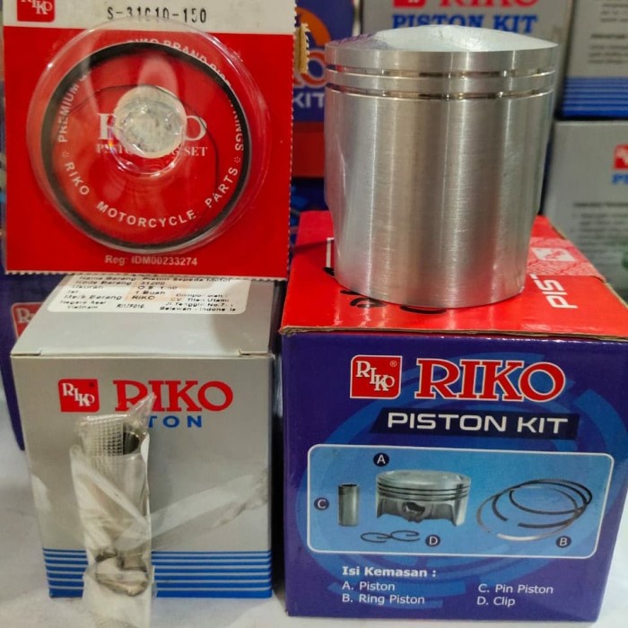 Piston Kit Riko Suzuki Rc-110/Cristal/Tornado Gs Os Std/50/100/150/200